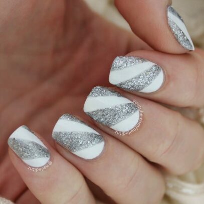 Prom Nail Ideas White