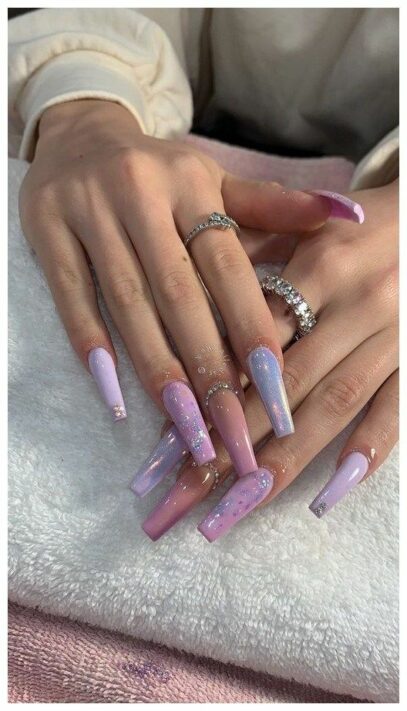 Prom Nails Acrylic Classy