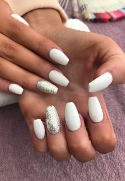 Prom Nails Acrylic Short