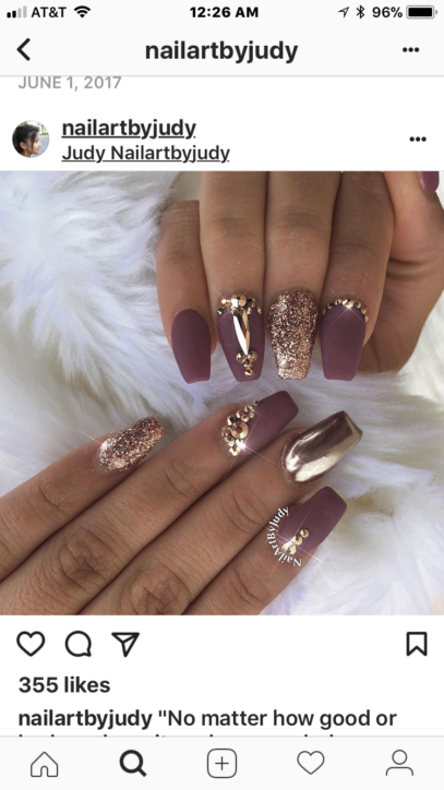 Prom Nails Black Girl