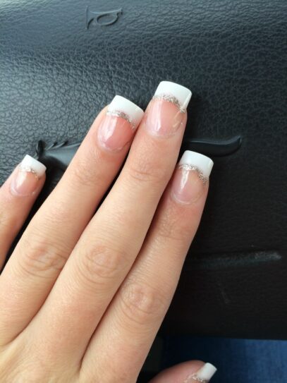 Prom Nails French Tip