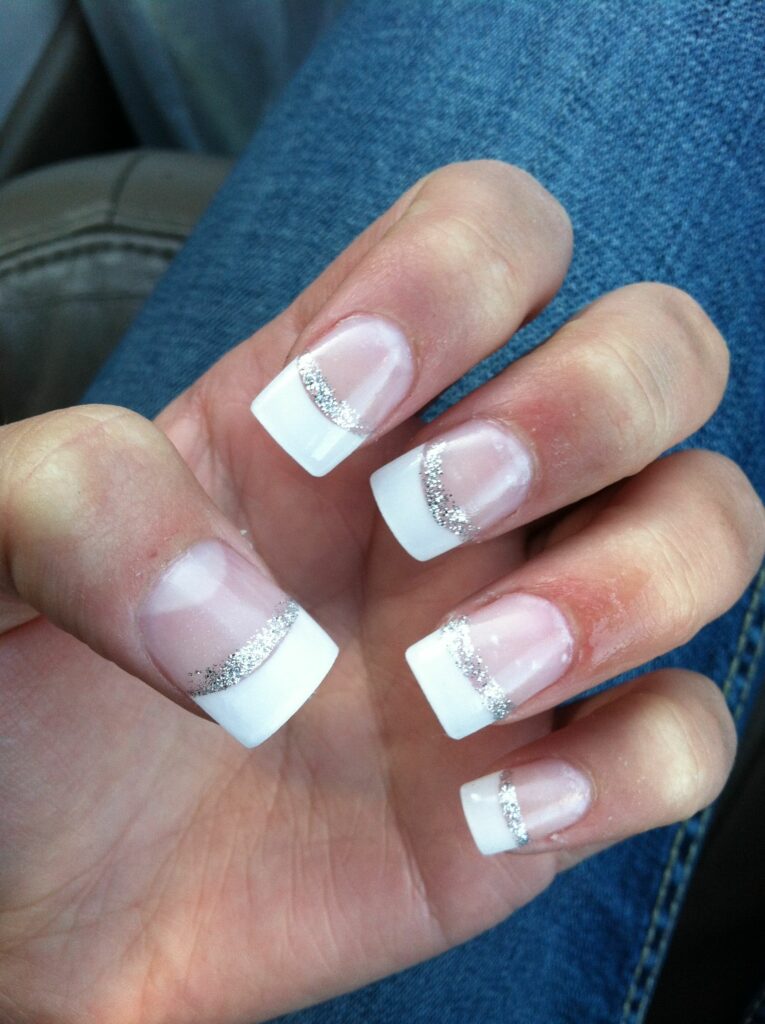 Prom Nails French Tip