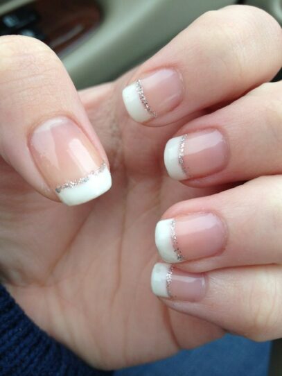 Prom Nails French Tip