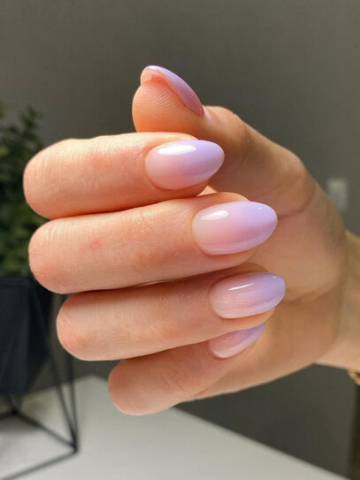 Purple Ombre Nails