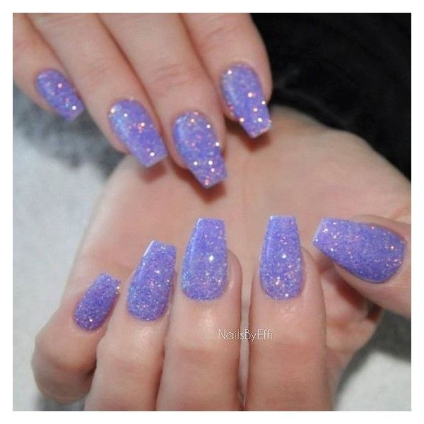 Purple Prom Nails