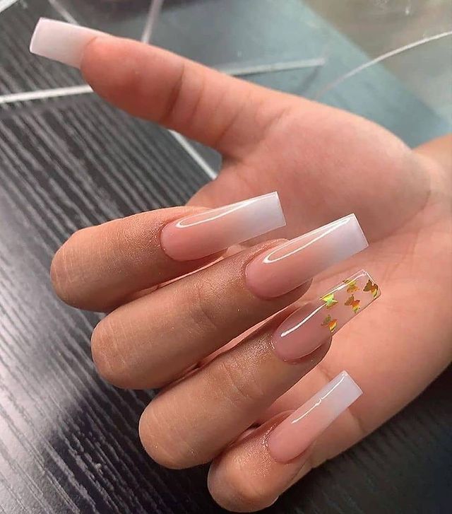 Simple Ombre Nails