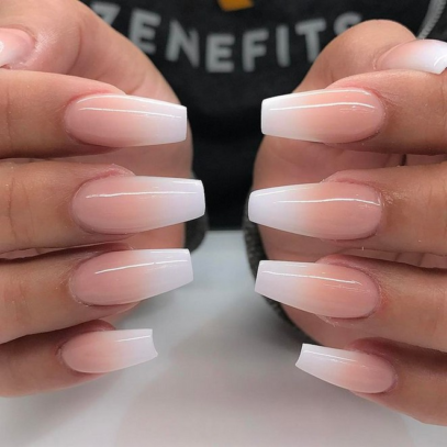Simple Ombre Nails