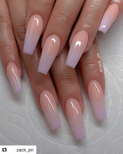 Simple Ombre Nails