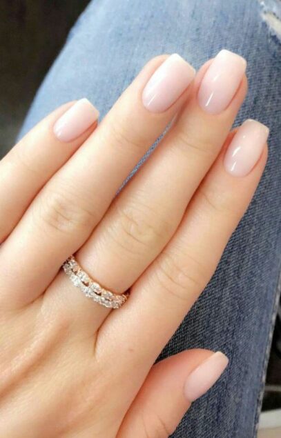 Simple Prom Nails
