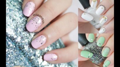 Simple Prom Nails