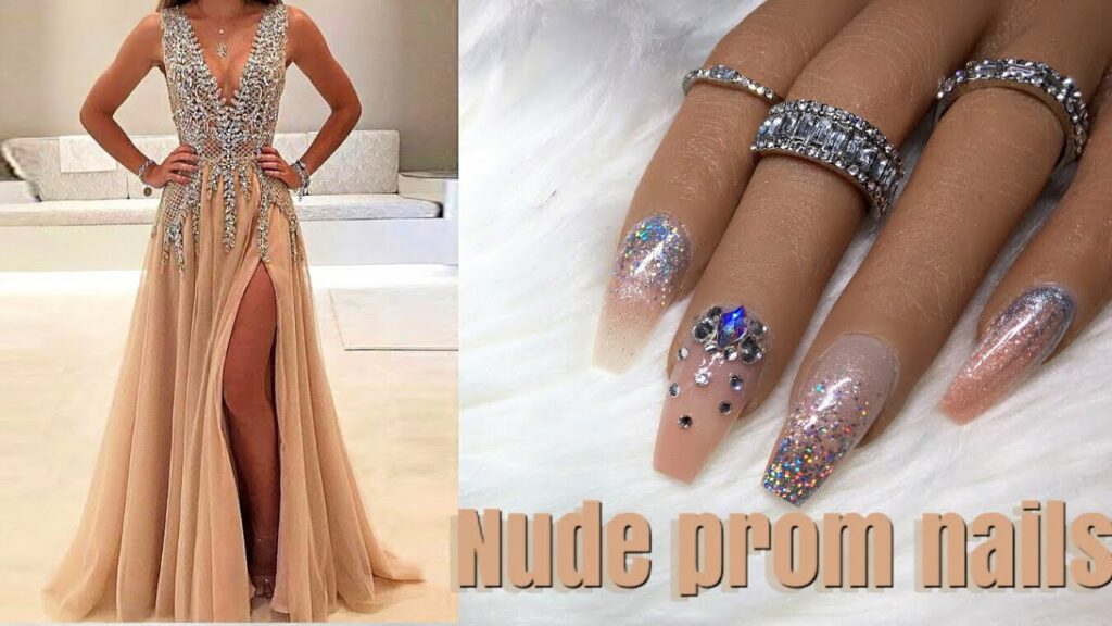 Sparkly Prom Nails