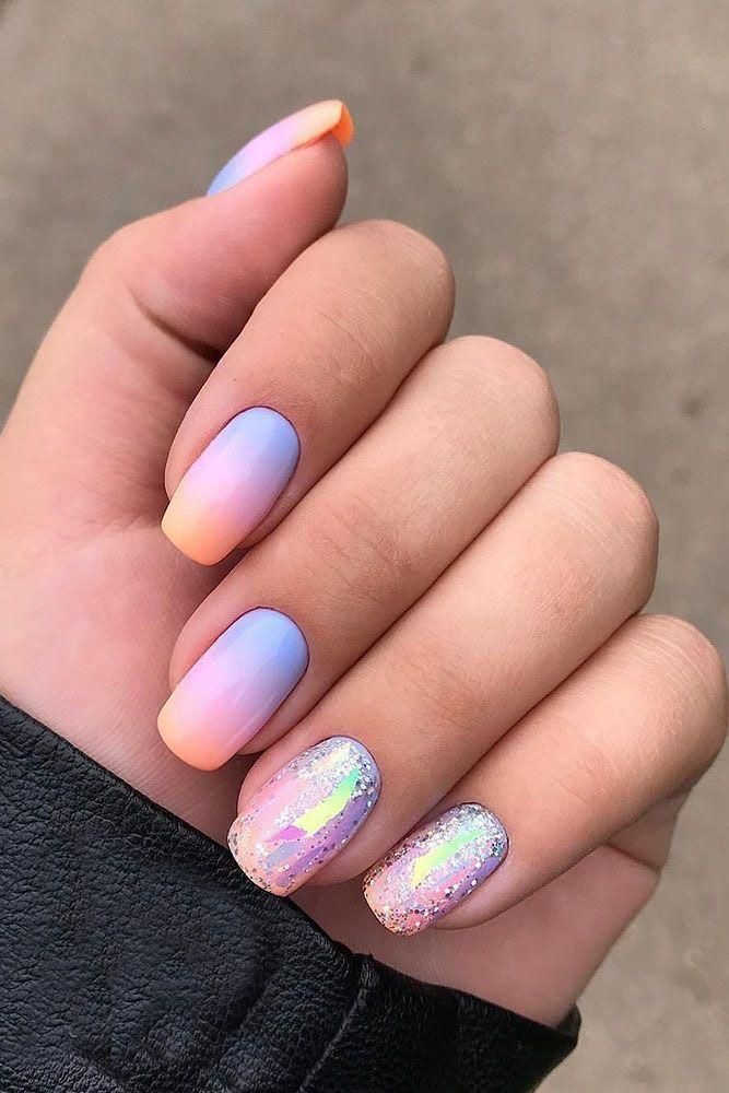 Spring Ombre Nails