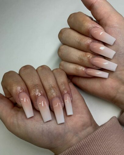 Square Ombre Nails