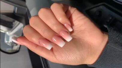Square Ombre Nails