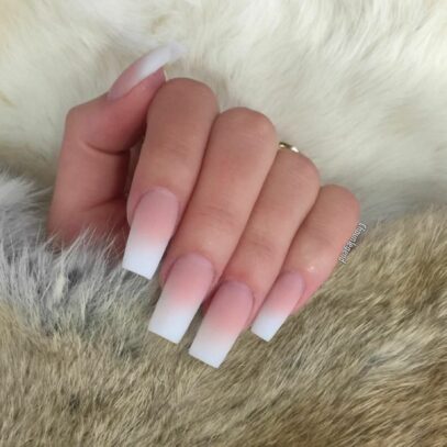 Square Ombre Nails