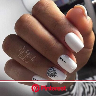 White Nail Ideas Acrylic