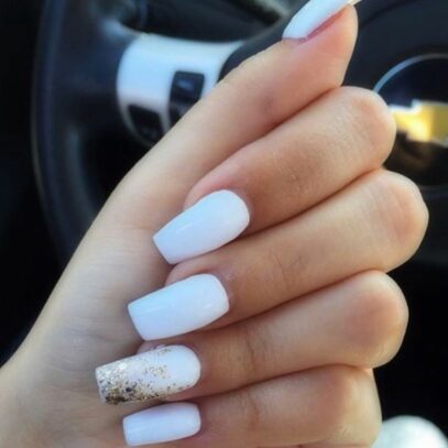 White Nail Inspo