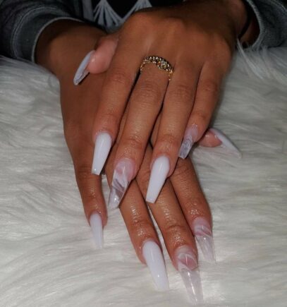 White Nail Inspo