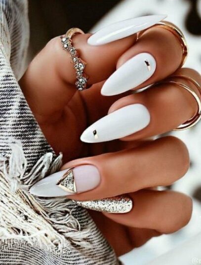 White Nail Inspo