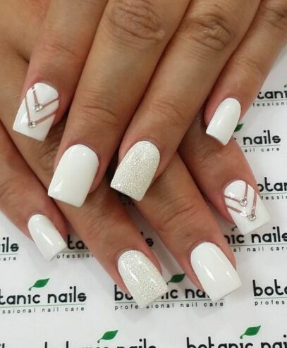 White Nail Polish Ideas