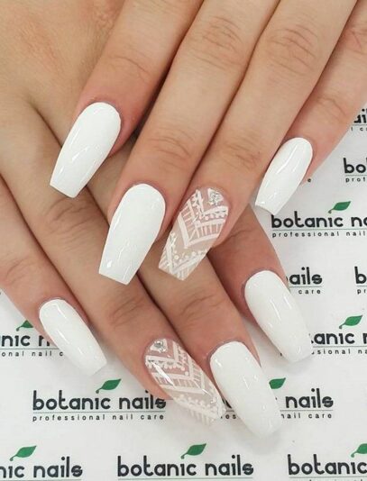White Nail Polish Ideas
