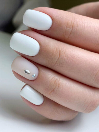 White Nail Polish Ideas