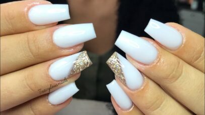 White Nails Acrylic