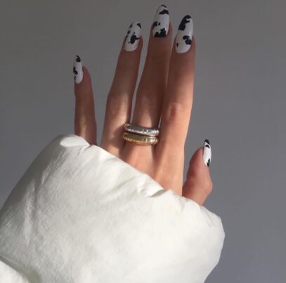 White Nails Aesthetic