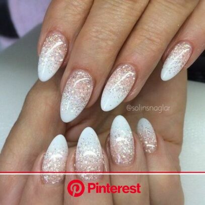 White Prom Nails