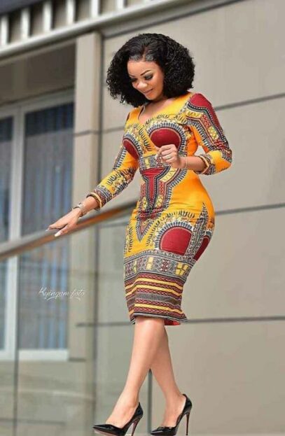 african jeans dress