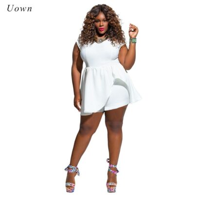 all white plus size outfit