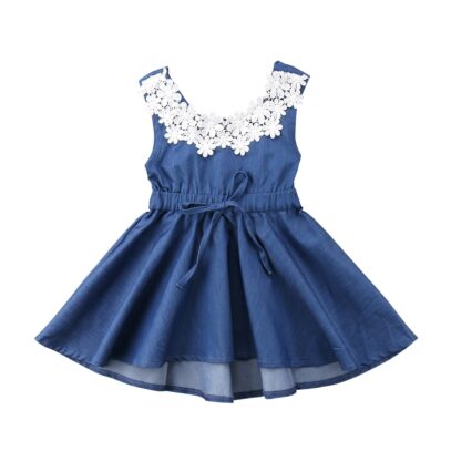 baby denim dress