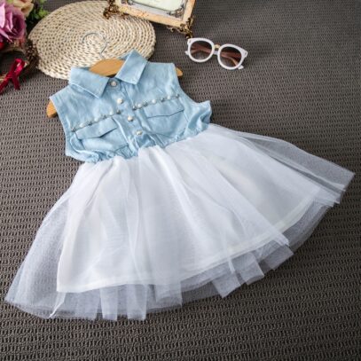 baby denim dress