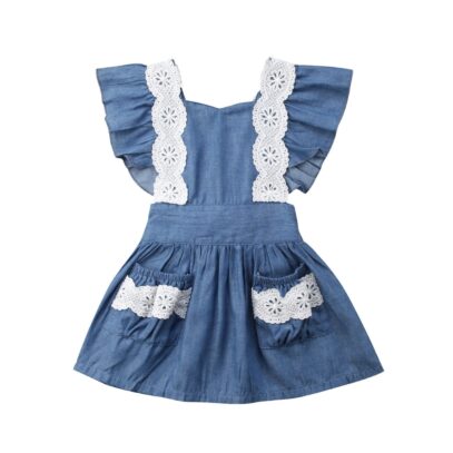 baby girl denim dress