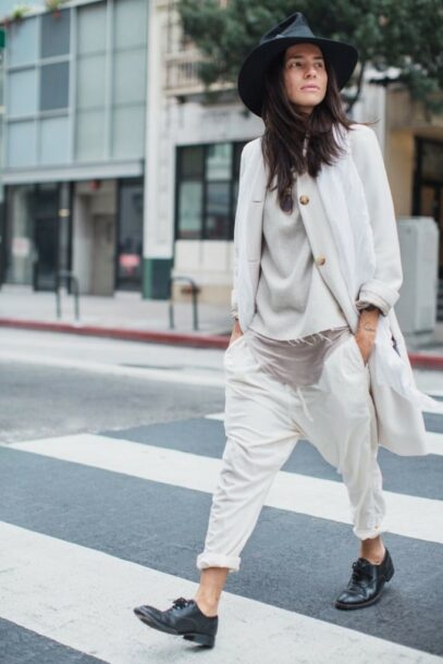 baggy pants outfit street styles
