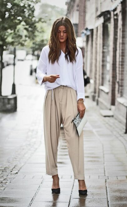 baggy pants outfit street styles