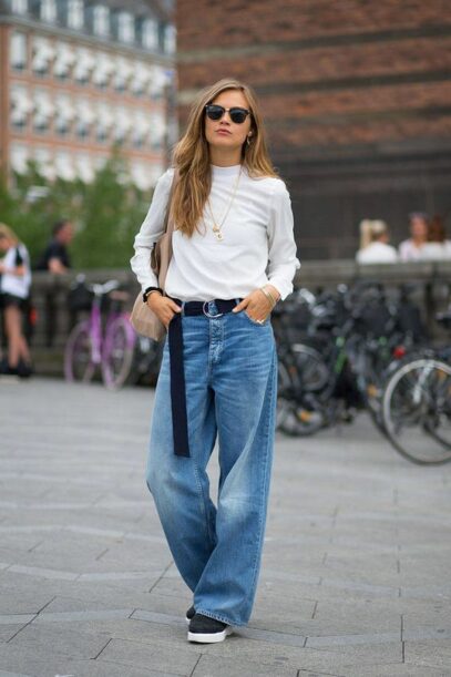 baggy pants outfit street styles