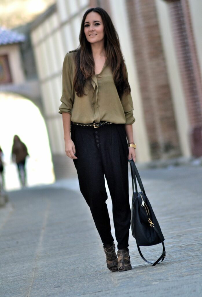 baggy pants outfit street styles