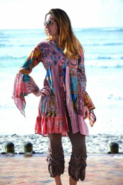 beach hippie outfit