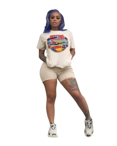 biker shorts plus size outfit