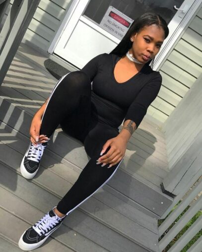 black girl fashion chill outfits