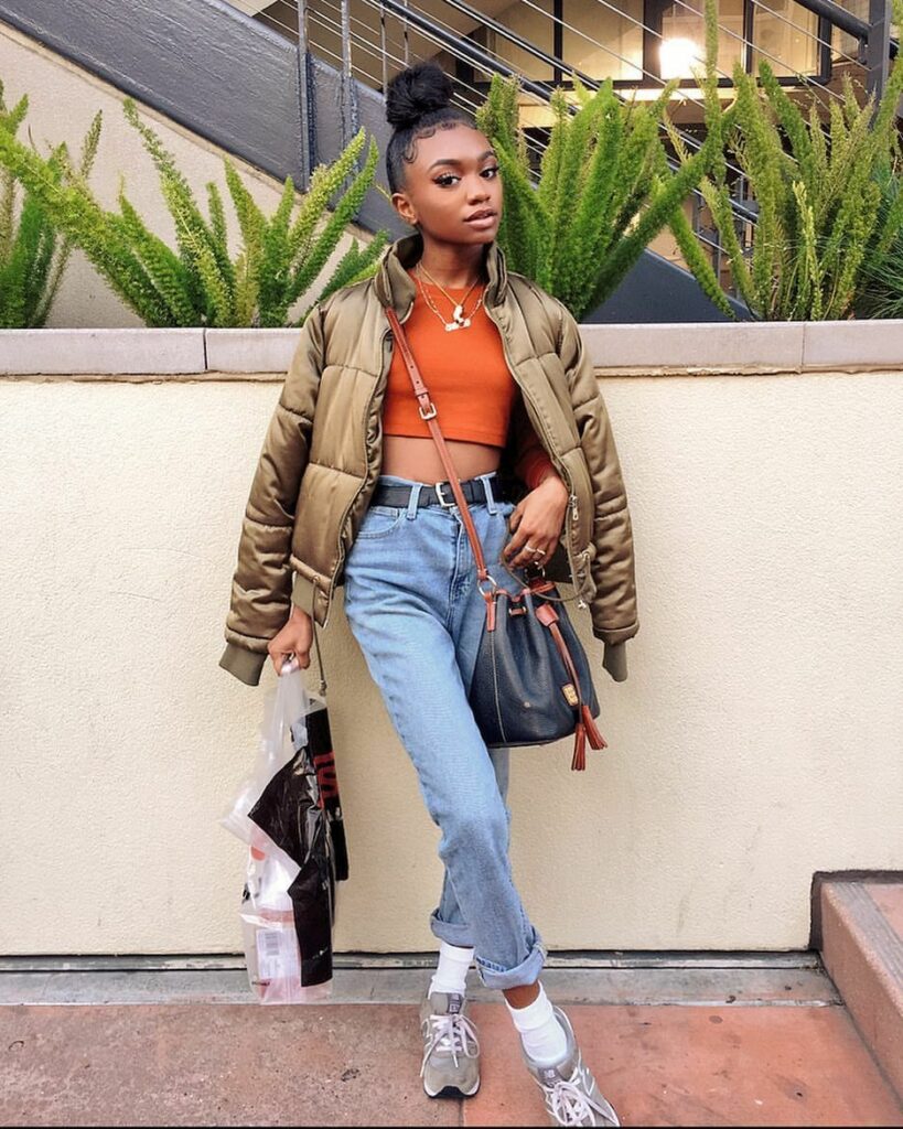 black girl fashion chill outfits