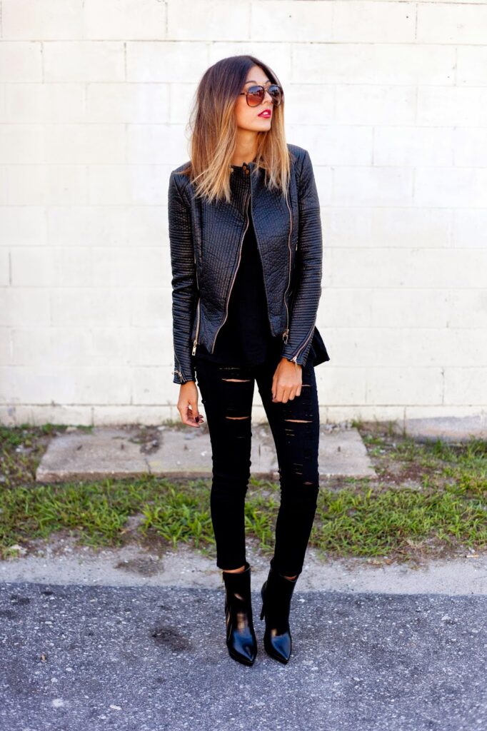 black jeans outfit