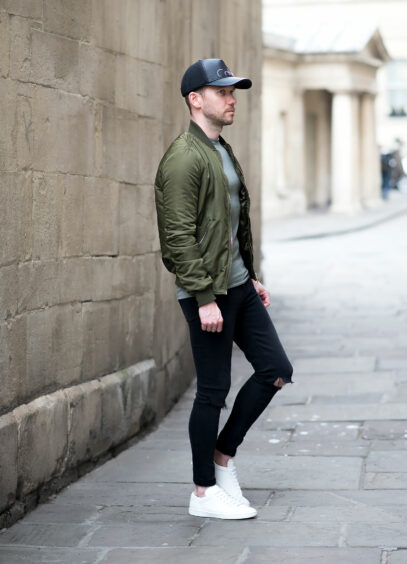 black jeans outfit mens street fashion