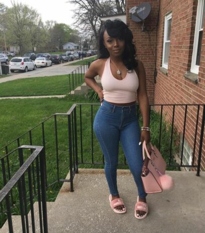 black women chill outfits