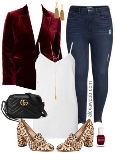 blazer plus size outfits