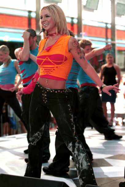 britney spears 2000s fashion