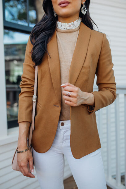 brown outfit