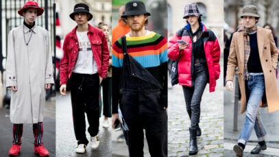 bucket hat street style