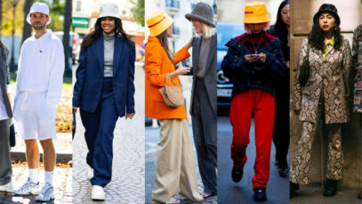 bucket hat street style